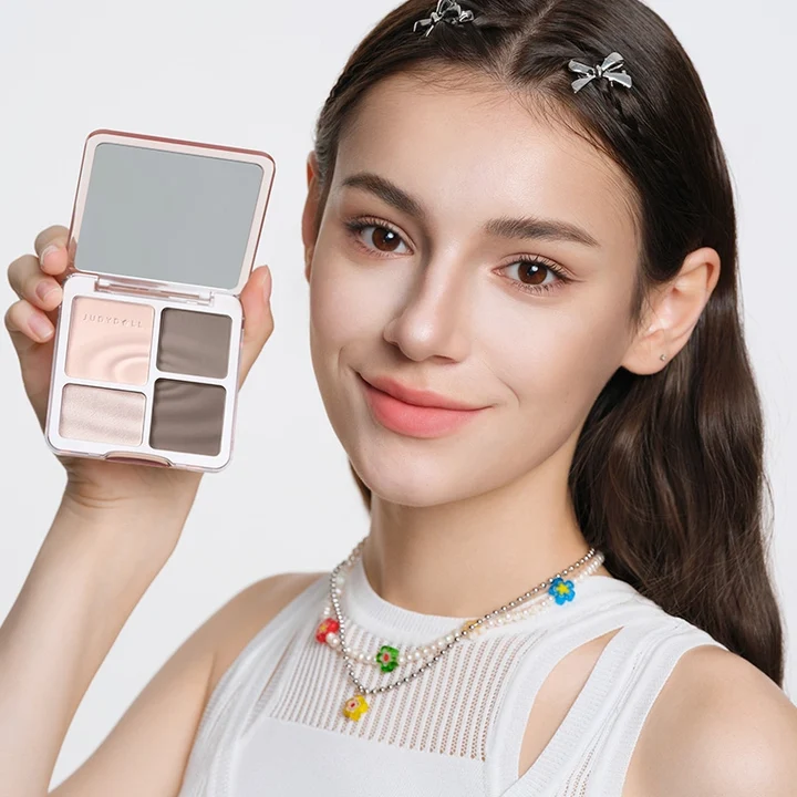 2 IN 1 Highlighter Contour Palette