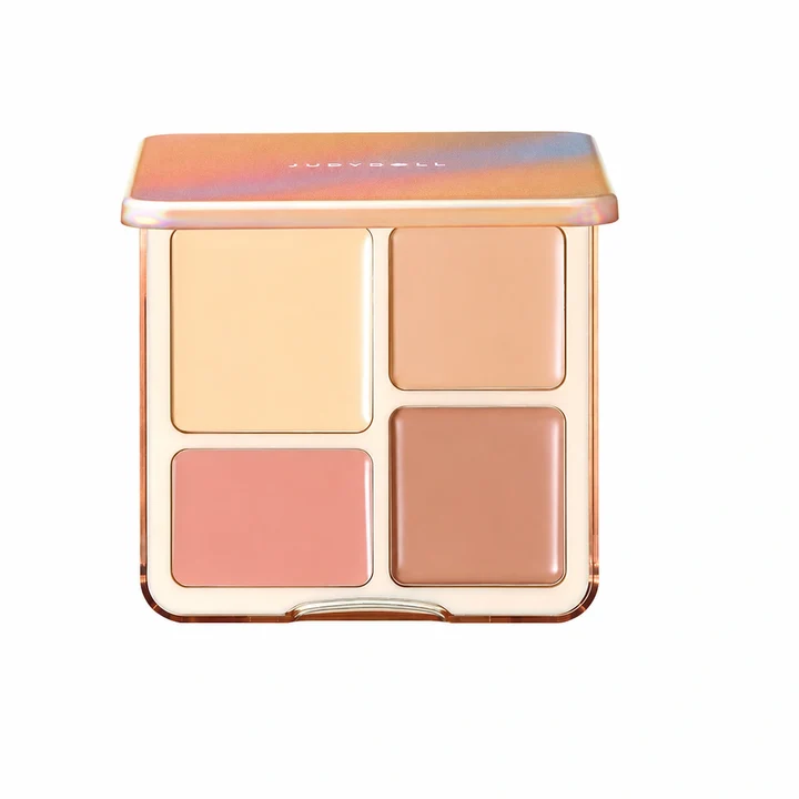 2 IN 1 Highlighter Contour Palette