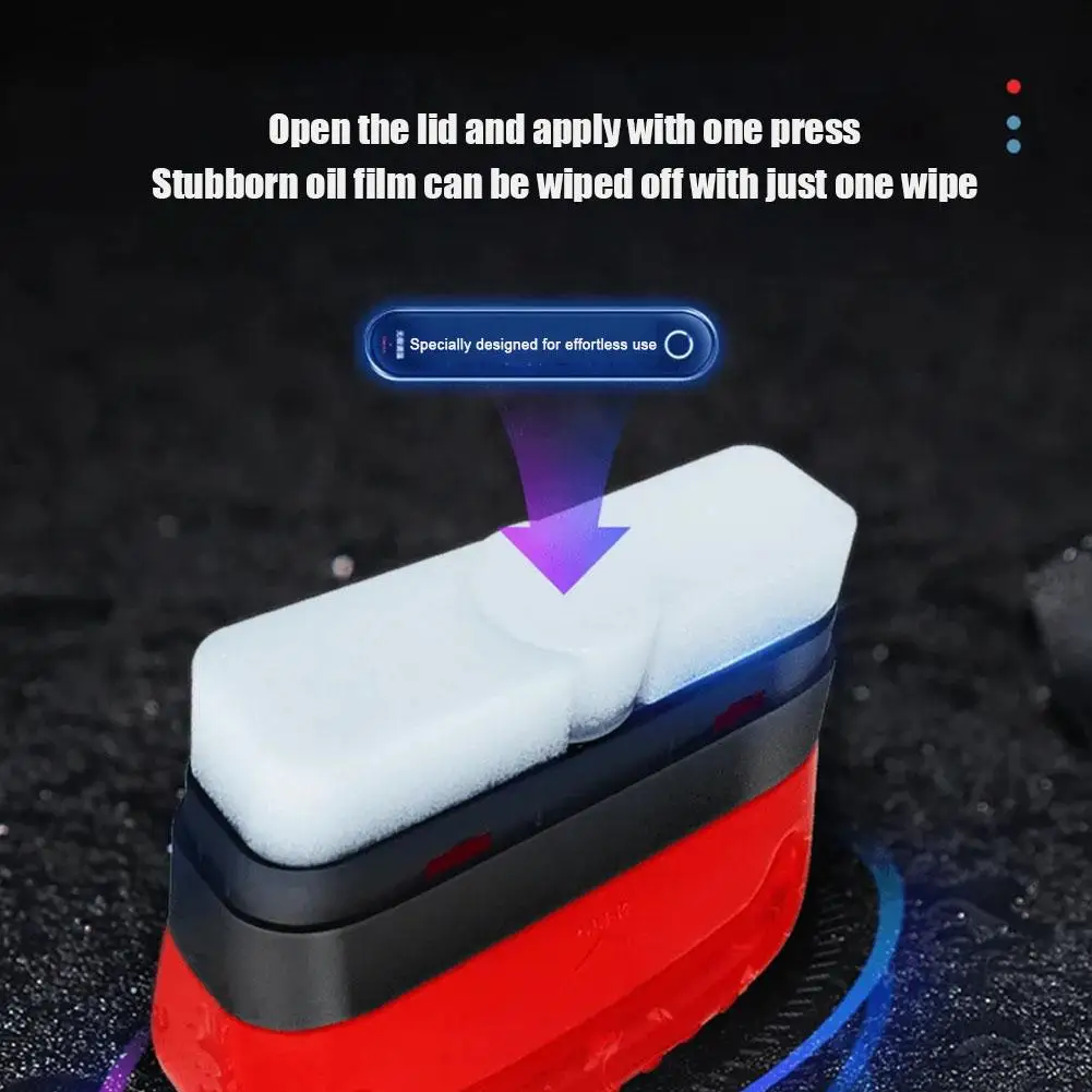 Car Glass Cleaner Brush For Car Windshield Oil Film Cleaner