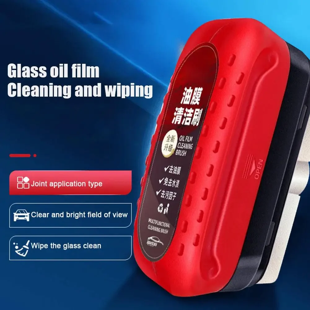 Car Glass Cleaner Brush For Car Windshield Oil Film Cleaner