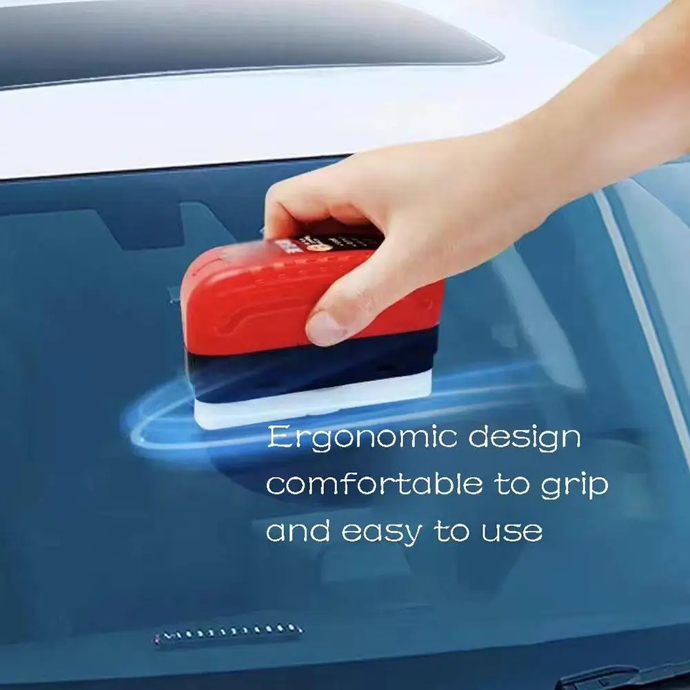 Car Glass Cleaner Brush For Car Windshield Oil Film Cleaner