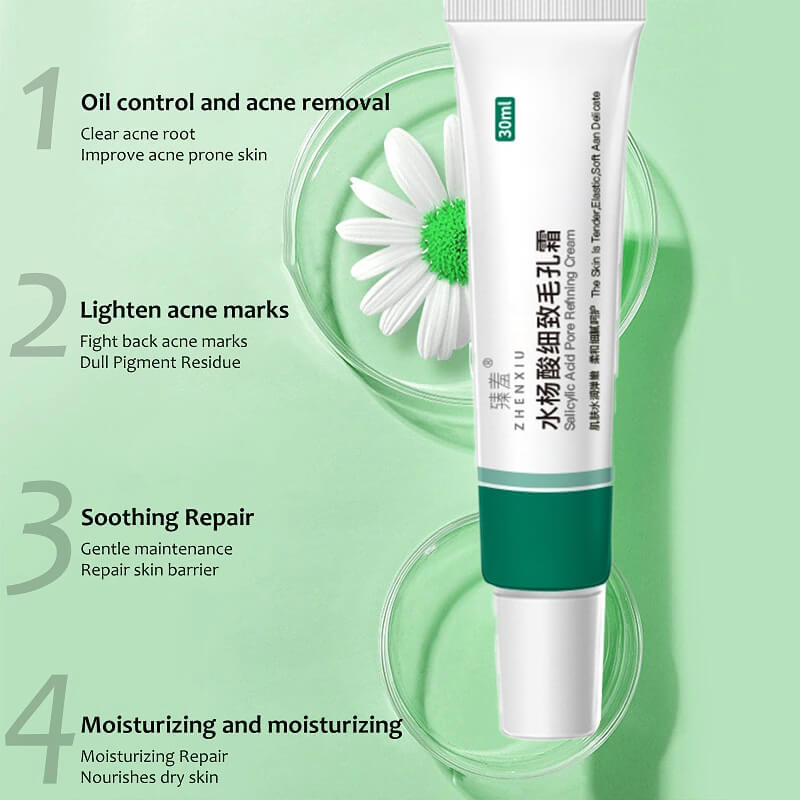 Salicylic Acid Cream  Oil Control Anti-Acne Face Cream