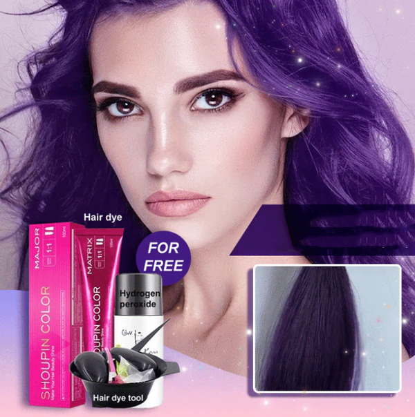 2022 New Damage-Free Semi-Permanent Hair Color Dye Set