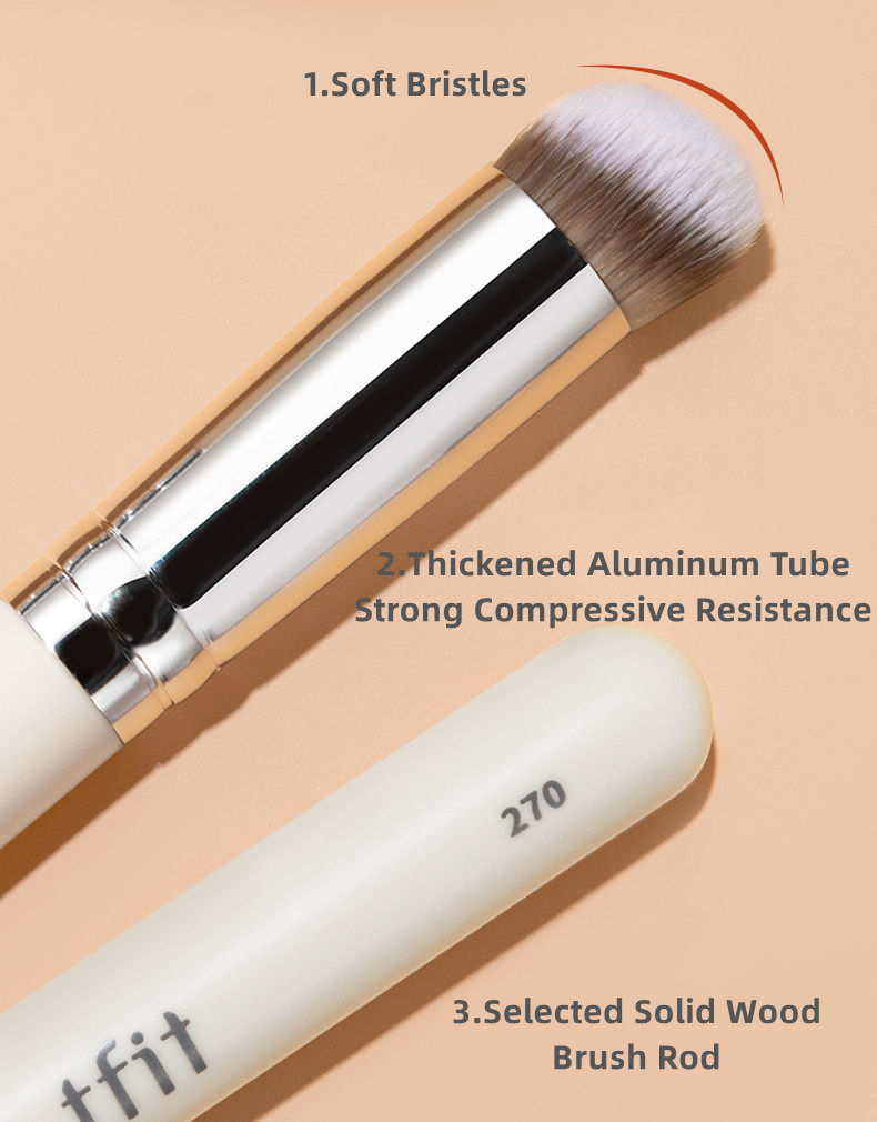 TikTok Same Professional Foundation Brush Cosmetics Make Up Beauty Tool