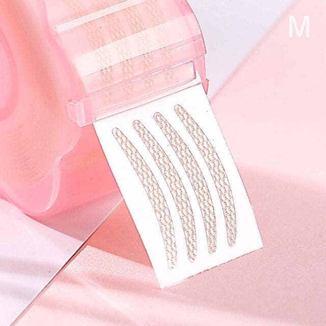 360Pcs/box Big Eyes Make Up Eyelid Sticker Double Eyelid Tape Fold Self Adhesive Stickers S/L Makeup Clear Beige Invisible Tool