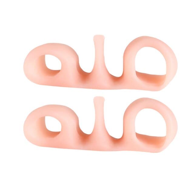 Toe Separator Bone Corrector Straightener Silicone Gel Foot Fingers Protector Bunion Adjuster Feet Massager Foot Care Tool